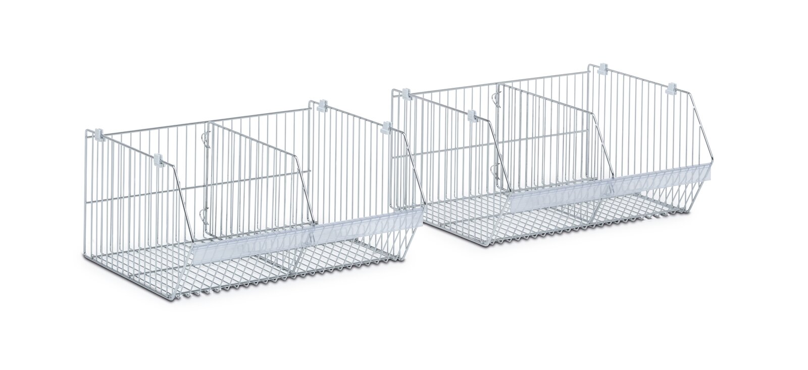 Shelf insert baskets Wanzl