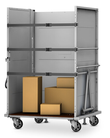 Pladsbesparende konstruktion: L-ramme