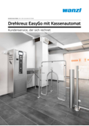 Preview Drehkreuz Easygo mit Kassenautomat