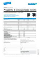 Preview Modulo programma di consegna rapida Mundus