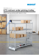 Preview KT3 “drive” order picking trolley