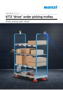 Preview KT3 “drive” order picking trolleys