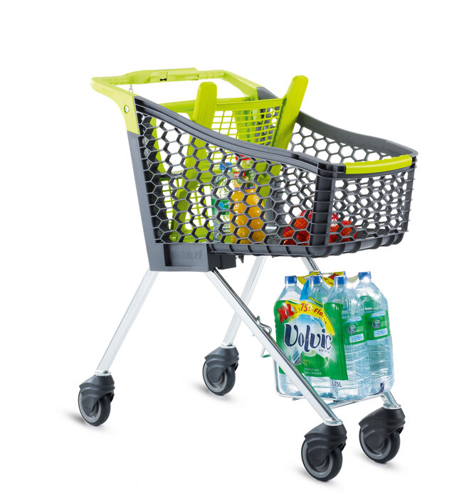 Ideal second trolley for larger stores – the new Tango City model from Wanzl