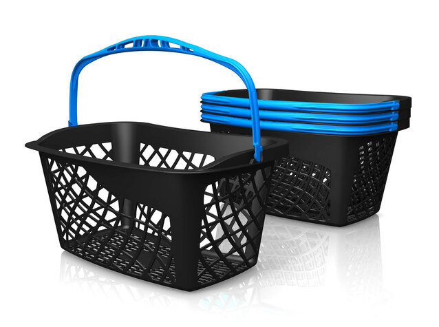 Panier d’achat GT26 eco avec portique antivol