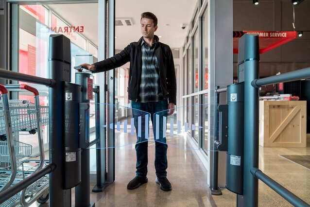 Solution de sécurité innovante pour les zones de caisses libre-service