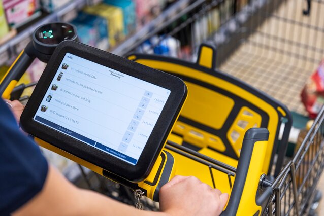 Nouveauté&nbsp;: le chariot libre-service digital de Wanzl, la prochaine étape de l’évolution