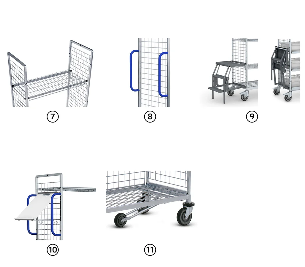 Order picking trolley KT3 | Wanzl