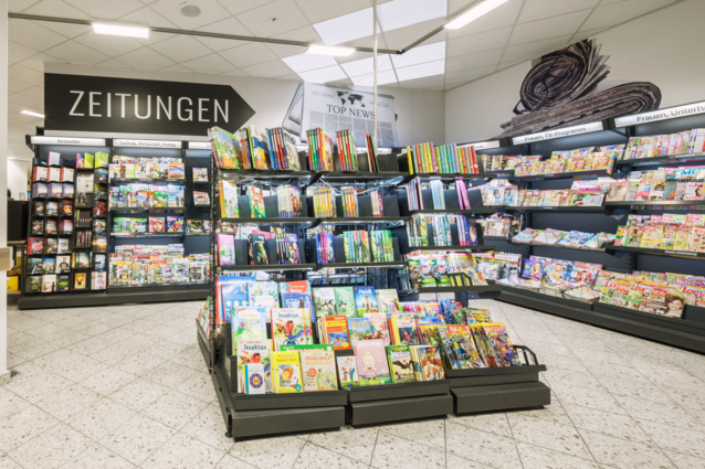 Un placement précis des journaux et magazines