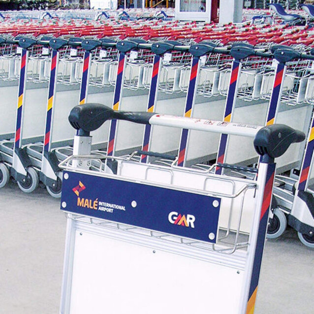 Matkustusmukavuutta Malediivien Malén kansainväliselle lentoasemalle.