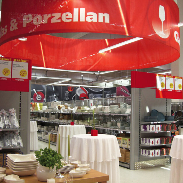 Butikindretningssystem "wire tech"