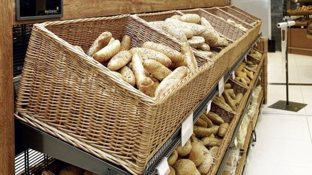 Wanzl har utstyrt hele mathallen&nbsp;– med unntak av frukt- og grønnsaksavdelingen&nbsp;– med butikkinnredningsystemet «wire tech».