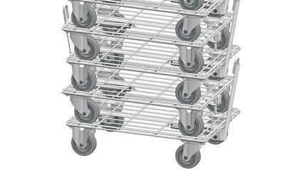 Prostorově úsporné, stohovatelné